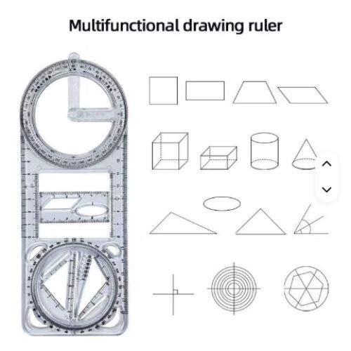 Singapore Math Model Drawing Ruler Multifunctional Mathematics Drawing Ruler – Nova Drive